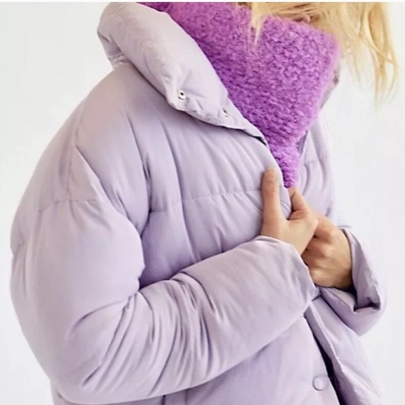 Weekender Puffer Jacket Lilac Coat 